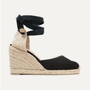 Castaner Carina canvas wedge espadrilles